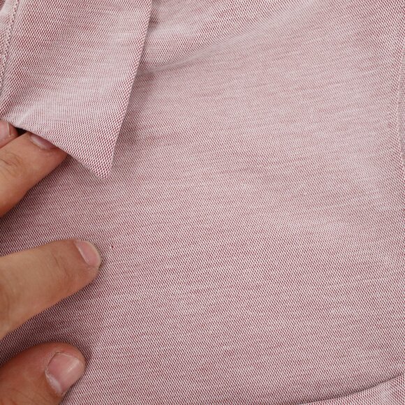 Lululemon commission shirt Men's medium long sleeve button up one pocket preppy - Picture 10 of 11